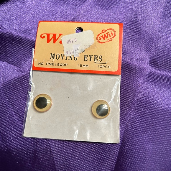 VTG 60s Craft Googly Eyes NWT. By Wang’s International. Unique find!!! - Picture 3 of 4